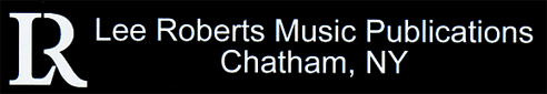 Lee Roberts Music Publications Chatham, NY
