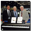 Geoff Haydon, Robert Pace, Jim Lyke at a recent MTNA convention